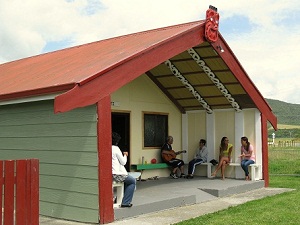 Marae Gebäude